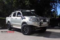 TOYOTA HILUX N70 4WD NUTZ GLOSS BLACK MILLED ACCENT